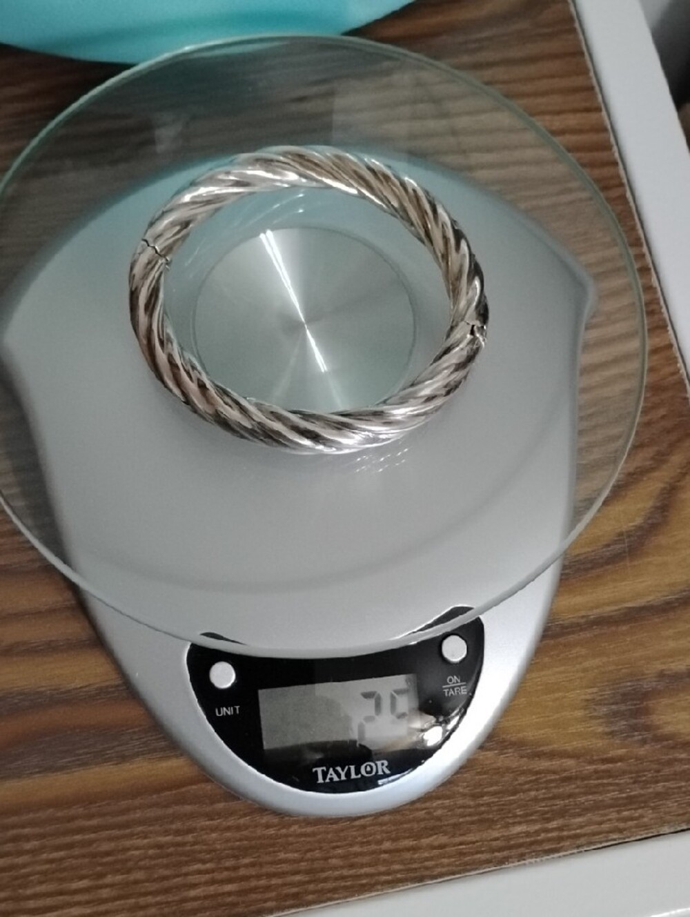 Sterling Silver Twisted Rope Bangle Bracelet - Picture 8 of 8
